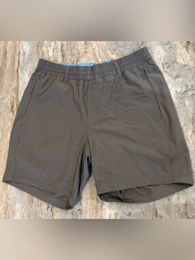 Men’s BIRDIEBOUND Grey swim trunks- Size small